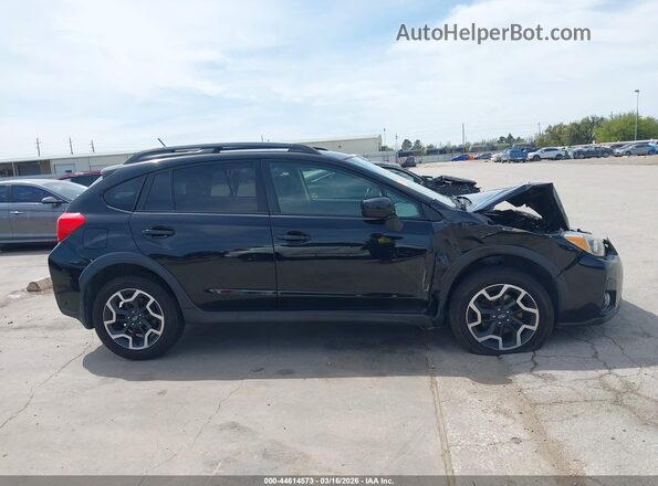 JF2GPABC9G8340767 2016 SUBARU CROSSTREK Black Widok wnętrza z tyłu