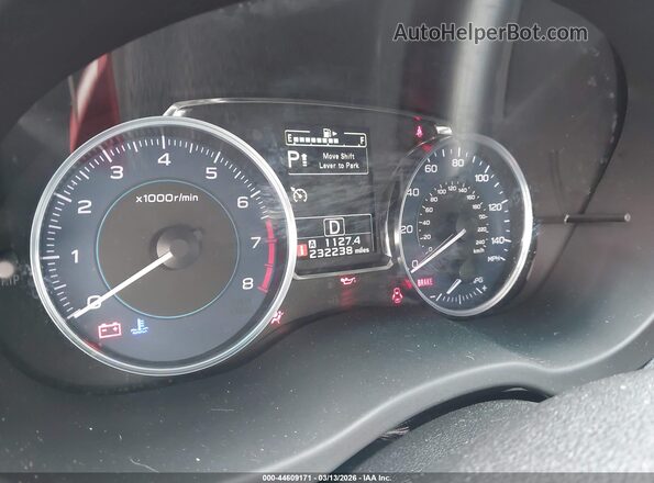 JF2GPALC1G8200212 2016 SUBARU CROSSTREK Cream უკანა სავარძლების ხედი