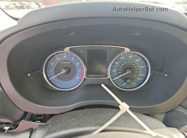 JF2GPALC4GH311224 2016 SUBARU CROSSTREK Угольный Вид щитка приборов