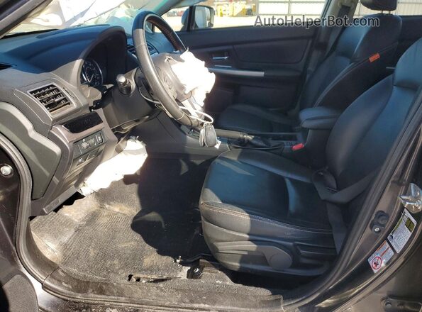 JF2GPALC4GH311224 2016 SUBARU CROSSTREK Угольный Вид салона спереди