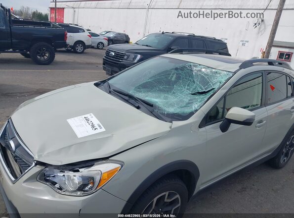 JF2GPALC7GH216236 2016 SUBARU CROSSTREK Green Դիմացի տեսք
