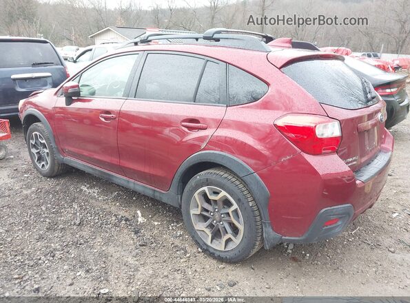 JF2GPALC8GH309251 2016 SUBARU CROSSTREK Красный Задняя левая четверть