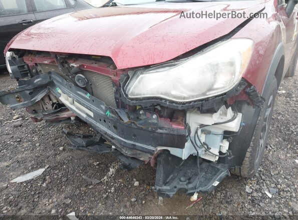JF2GPALC8GH309251 2016 SUBARU CROSSTREK Красный Вид спереди