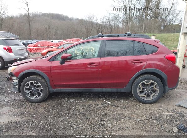 JF2GPALC8GH309251 2016 SUBARU CROSSTREK Красный 