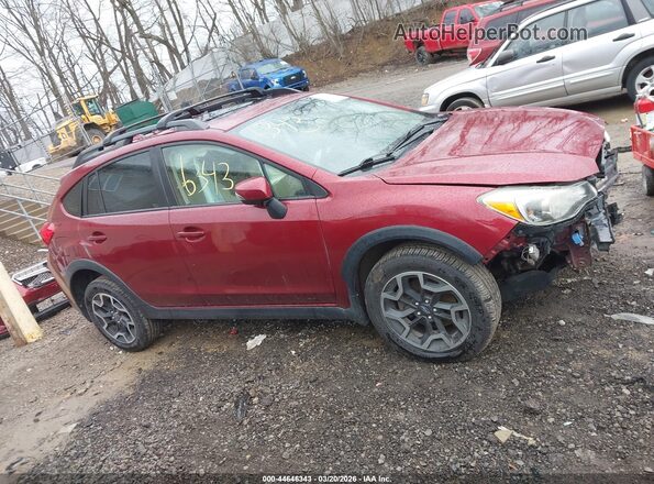 JF2GPALC8GH309251 2016 SUBARU CROSSTREK Красный Панорамный вид салона 360°