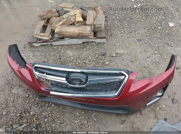 JF2GPALC8GH309251 2016 SUBARU CROSSTREK Красный Вид щитка приборов