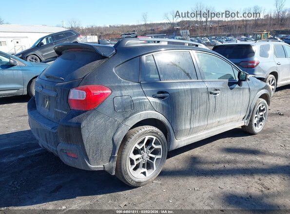 JF2GPANC3G8275815 2016 SUBARU CROSSTREK Black უკანა მარჯვენა
