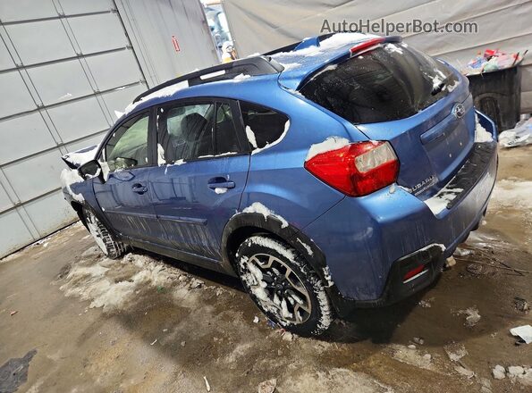 JF2GPANC6H8243443 2017 SUBARU CROSSTREK Синий Задняя левая четверть