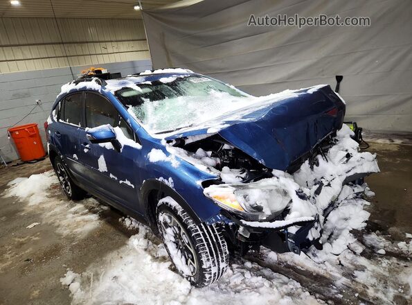 JF2GPANC6H8243443 2017 SUBARU CROSSTREK Синий Передняя правая четверть