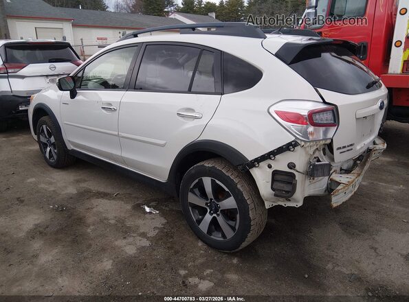 JF2GPBBC7GH202389 2016 SUBARU CROSSTREK HYBRID White Задня ліва чверть
