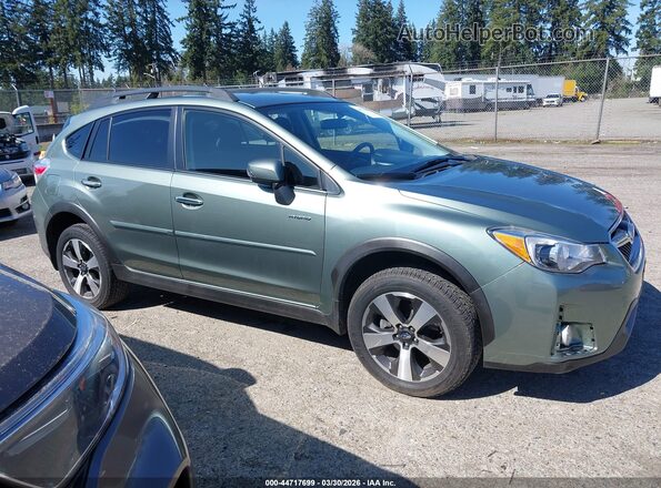 JF2GPBBC7GH253956 2016 SUBARU CROSSTREK HYBRID Gray Вид задньої частини салону