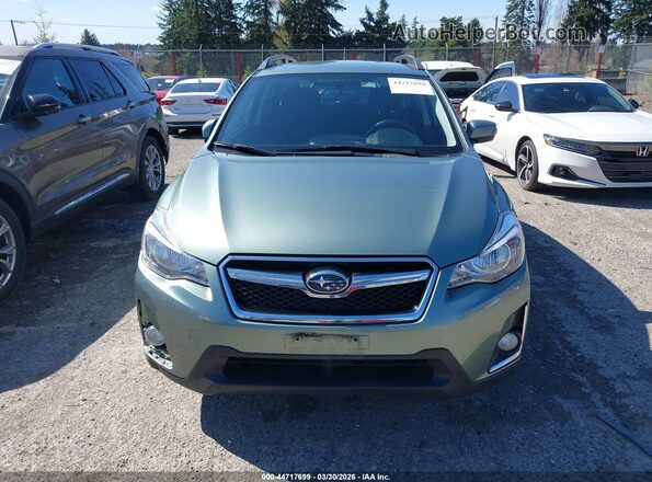 JF2GPBBC7GH253956 2016 SUBARU CROSSTREK HYBRID Gray Вид щитка приладів