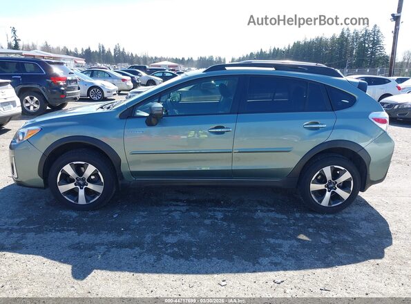 JF2GPBBC7GH253956 2016 SUBARU CROSSTREK HYBRID Gray Панорамний вид салону 360°