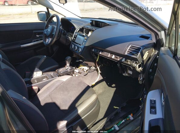 JF2GPBBC7GH253956 2016 SUBARU CROSSTREK HYBRID Gray Вид салону спереду
