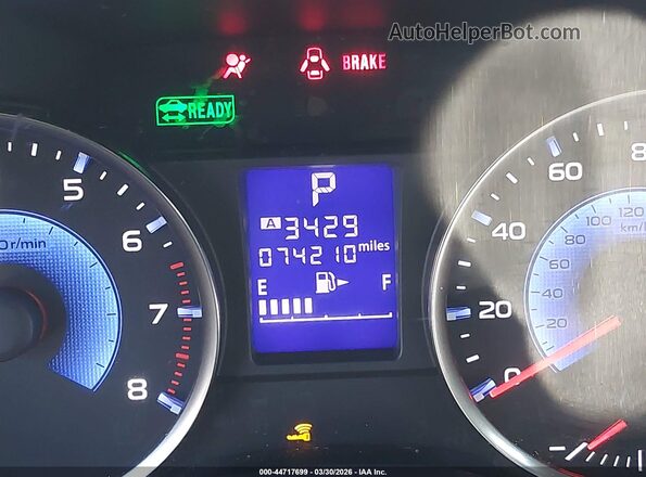 JF2GPBBC7GH253956 2016 SUBARU CROSSTREK HYBRID Gray 