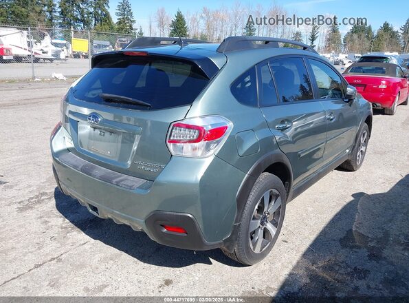 JF2GPBBC7GH253956 2016 SUBARU CROSSTREK HYBRID Gray Задня права чверть