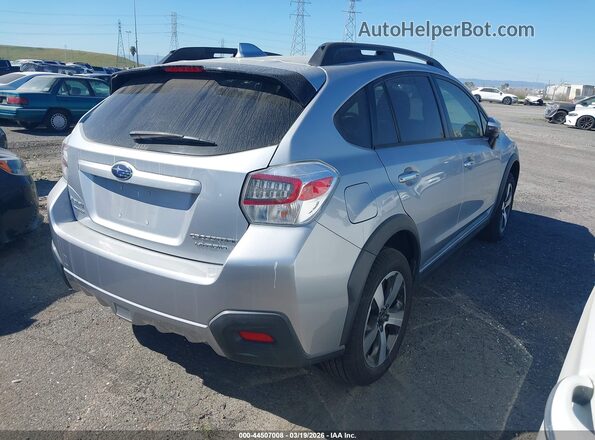 JF2GPBLC9GH251785 2016 SUBARU CROSSTREK HYBRID Gray Задня права чверть