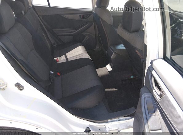 JF2GTAAC7JH333031 2018 SUBARU CROSSTREK Yellow Vista de la etiqueta del VIN