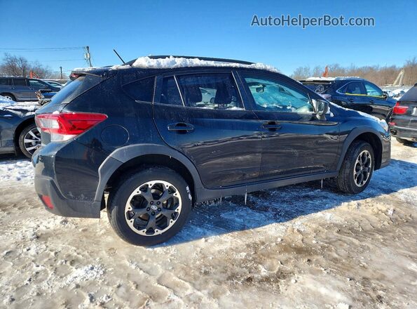 JF2GTAAC7M9360339 2021 SUBARU CROSSTREK Black Задня права чверть