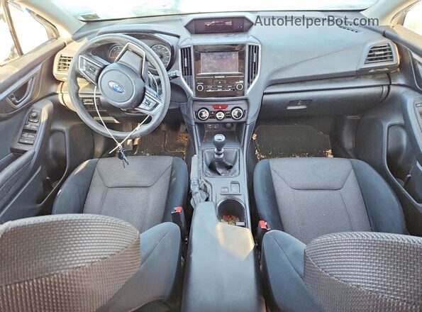 JF2GTAAC7M9360339 2021 SUBARU CROSSTREK Black Вид панелі приладів