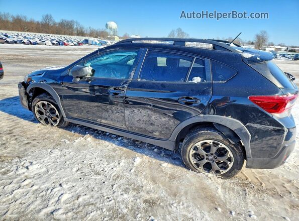 JF2GTAAC7M9360339 2021 SUBARU CROSSTREK Black Задня ліва чверть