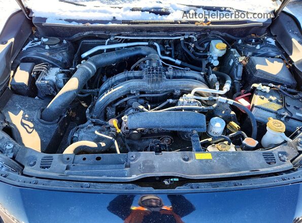 JF2GTAAC7M9360339 2021 SUBARU CROSSTREK Black Вид підкапотного простору