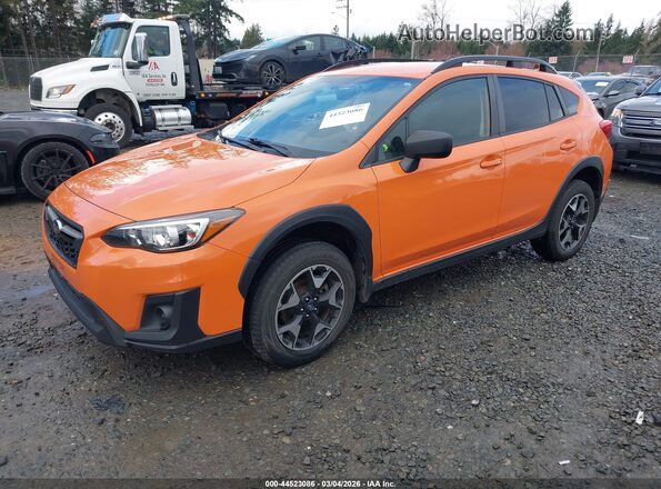 JF2GTABC0KH212230 2019 SUBARU CROSSTREK Оранжевый Передняя левая четверть