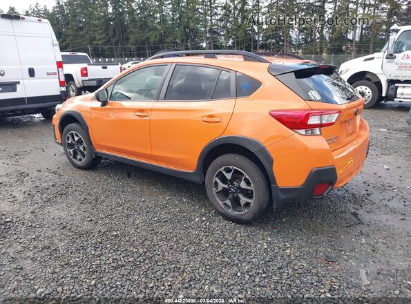 JF2GTABC0KH212230 2019 SUBARU CROSSTREK Оранжевый Задняя левая четверть