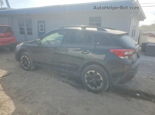 JF2GTABC0MH245196 2021 SUBARU CROSSTREK Black Trasero izquierdo