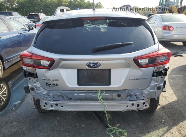 JF2GTABC2M8292391 2021 SUBARU CROSSTREK Silver Widok z tyłu