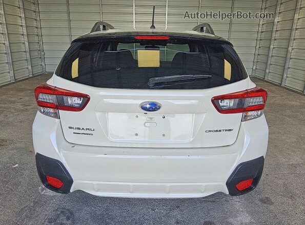 JF2GTABC4MH662742 2021 SUBARU CROSSTREK Белый Вид сзади