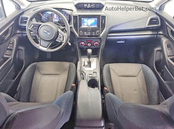 JF2GTABC4MH662742 2021 SUBARU CROSSTREK Белый Вид панели приборов