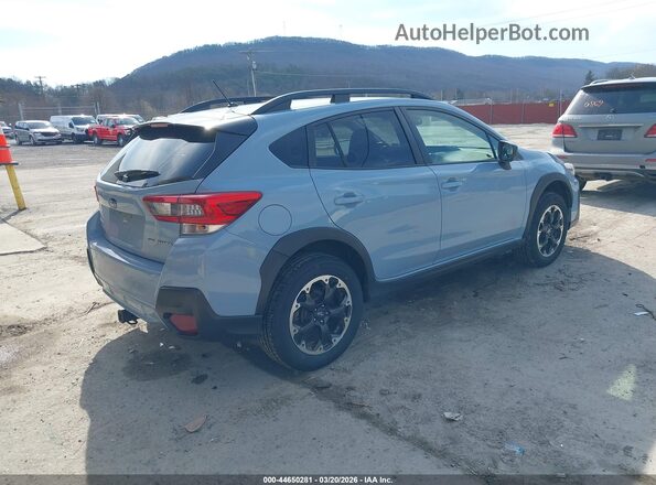 JF2GTABC6M8305174 2021 SUBARU CROSSTREK Light Blue Trasero derecho