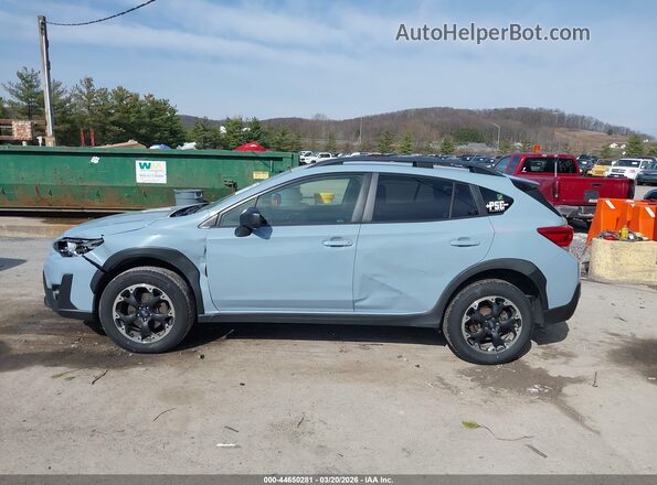 JF2GTABC6M8305174 2021 SUBARU CROSSTREK Light Blue Vista interior trasera