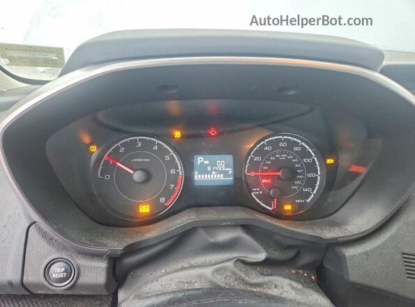 JF2GTACC0K8256016 2019 SUBARU CROSSTREK Серебряный 