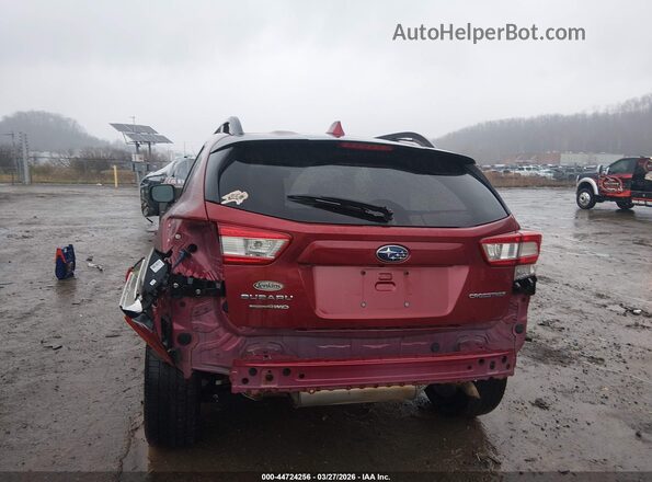 JF2GTACC5KH236523 2019 SUBARU CROSSTREK Красный Вид спереди