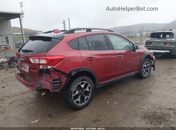 JF2GTACC5KH236523 2019 SUBARU CROSSTREK Красный Задняя правая четверть
