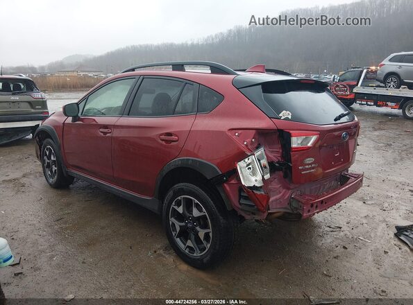 JF2GTACC5KH236523 2019 SUBARU CROSSTREK Красный Задняя левая четверть