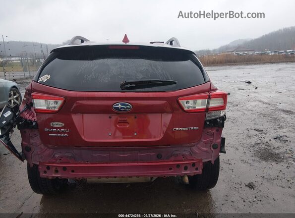 JF2GTACC5KH236523 2019 SUBARU CROSSTREK Красный 