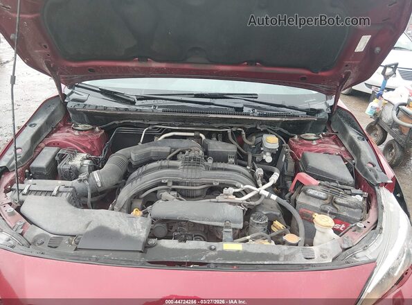 JF2GTACC5KH236523 2019 SUBARU CROSSTREK Красный Вид сзади