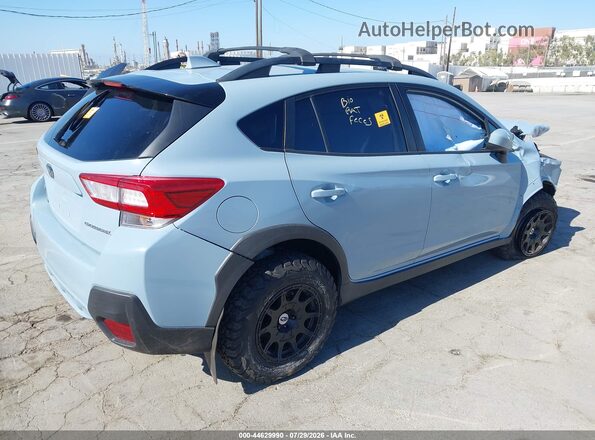 JF2GTACC7KH349616 2019 SUBARU CROSSTREK Light Blue უკანა მარჯვენა