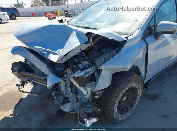 JF2GTACC7KH349616 2019 SUBARU CROSSTREK Light Blue წინა ხედი