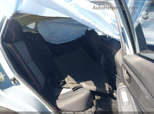 JF2GTACC7KH349616 2019 SUBARU CROSSTREK Light Blue VIN კოდის სტიკერის ხედი