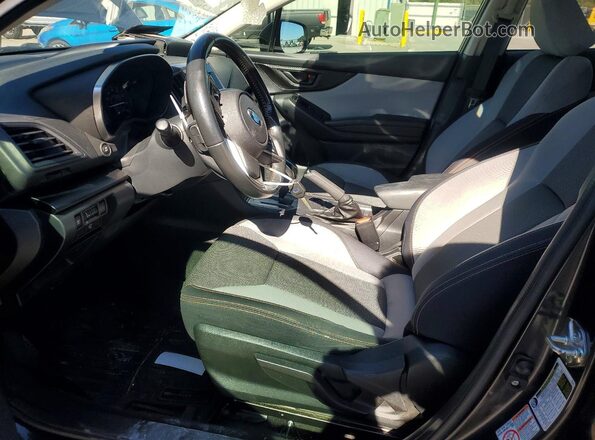 JF2GTADC1JH321968 2018 SUBARU CROSSTREK Серый Вид салона спереди