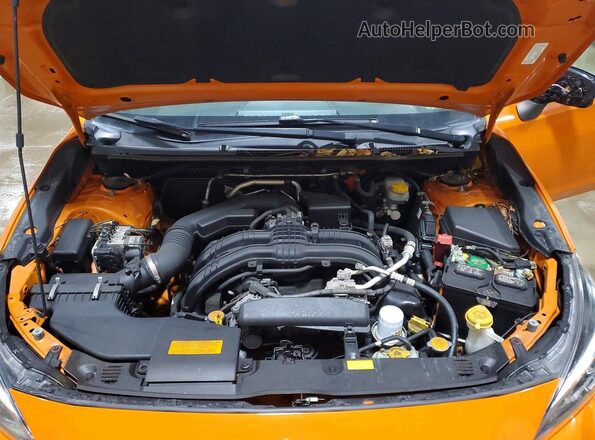 JF2GTADC7JH297143 2018 SUBARU CROSSTREK Оранжевый Вид задней части салона