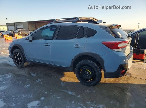 JF2GTADCXJ8261947 2018 SUBARU CROSSTREK Синий Задняя левая четверть