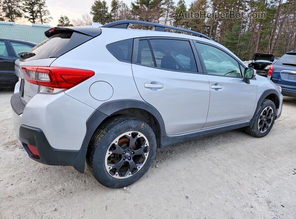 JF2GTAEC0M8284012 2021 SUBARU CROSSTREK Серебряный Задняя правая четверть
