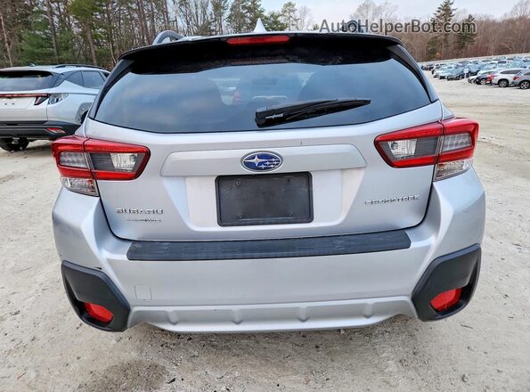 JF2GTAEC0M8284012 2021 SUBARU CROSSTREK Серебряный Вид сзади