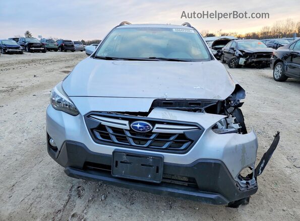 JF2GTAEC0M8284012 2021 SUBARU CROSSTREK Серебряный Вид спереди