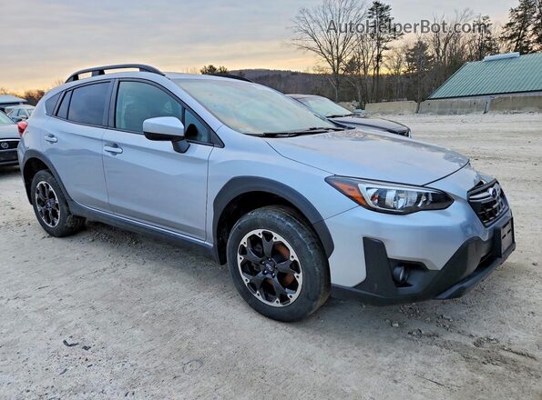 JF2GTAEC0M8284012 2021 SUBARU CROSSTREK Серебряный Передняя правая четверть